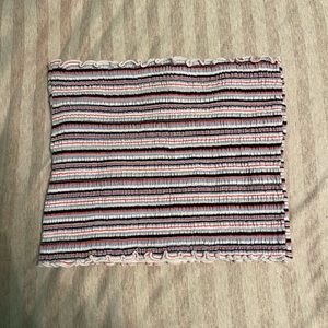 Size small, like new, Hollister multicolor striped tube top